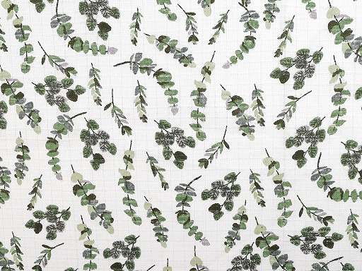  Windelstoff Baumwolle / Musselin Kleeblatt