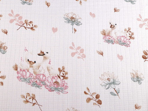 Bavlněná plenkovina / mušelín husy