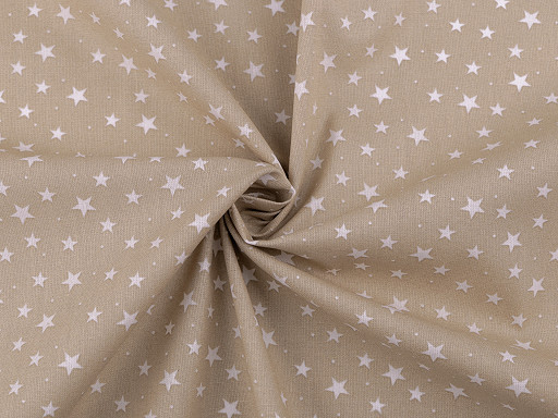Cotton fabric / cloth, stars