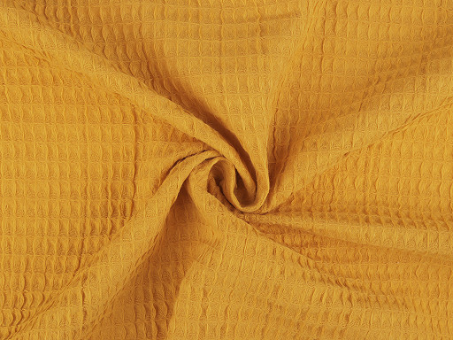 Tissu en coton gaufré