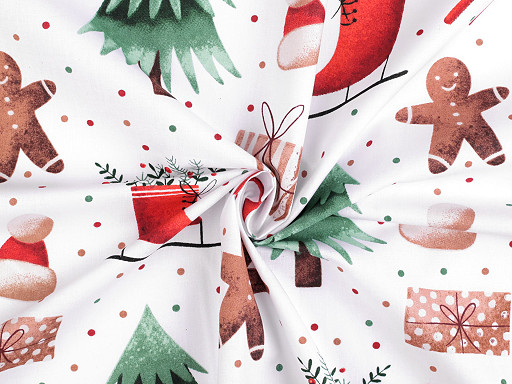 Christmas Cotton Fabric / Canvas