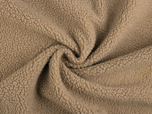 Pelliccia peluche / tessuto Sherpa