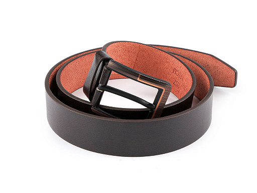 Curea bărbătească din piele lățime 3,7 cm