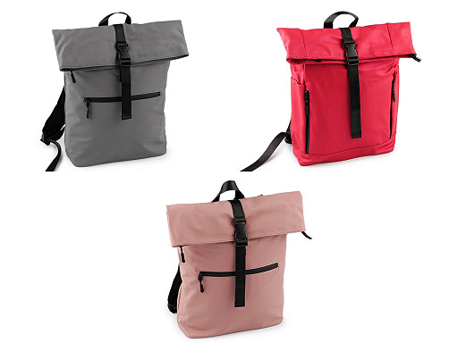 Plecak damski zwijany 36x37 cm