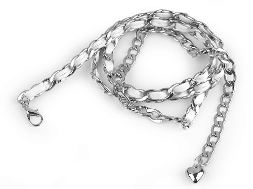  Ceinture femme, largeur 1,6 cm