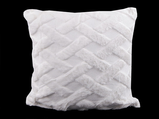 Plüss párnahuzat 45x45 cm