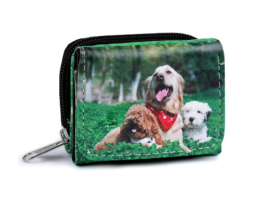 Mini-portafoglio, dimensioni: 6,5 x 8,5 cm