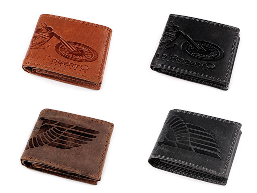 Portofel barbatesc piele 9,5x12 cm