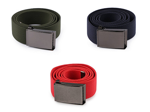 Pásek pružný šíře 3,8 cm unisex