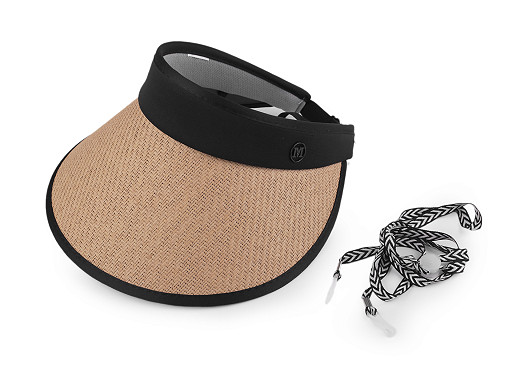Cappellino estivo da donna, con visiera