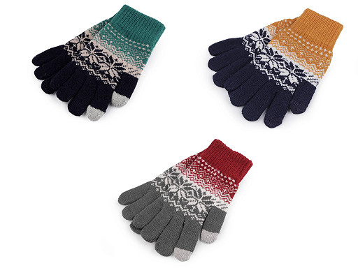 Mănuși tricotate femei/fete model norvegian Mănuși tricotate femei/fete model norvegian