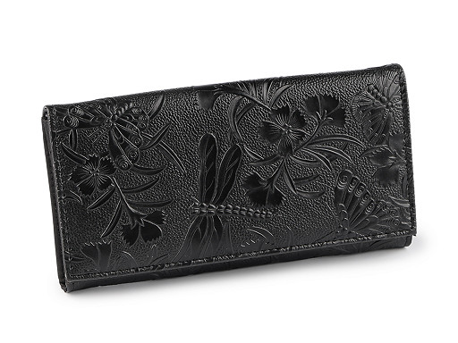 Dámska peňaženka vážky a motýle 9,5x19 cm