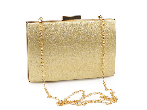 Evening Purse - Clutch, metallic