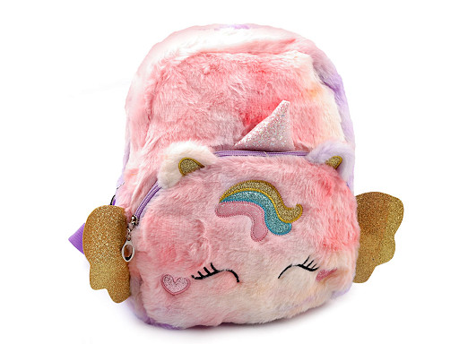 Plecak dziecięcy jednorożec pluszowy 28x32 cm Plecak dziecięcy jednorożec pluszowy 28x32 cm