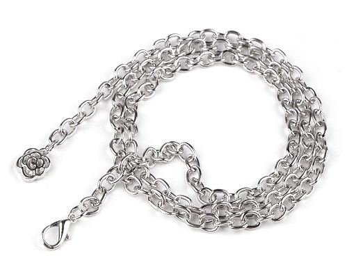 Metal / Chain Belt with Pendant