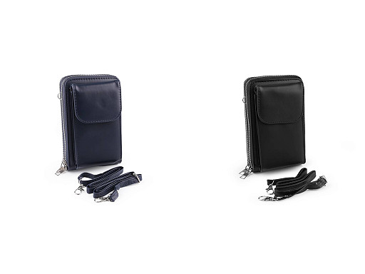 Borsa a tracolla con tasca porta-cellulare, dimensioni: 11 x 18 cm