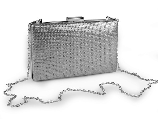 Clutch/Abendtasche metallisch