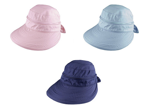 Gorra/visera de mujer 2 en 1 