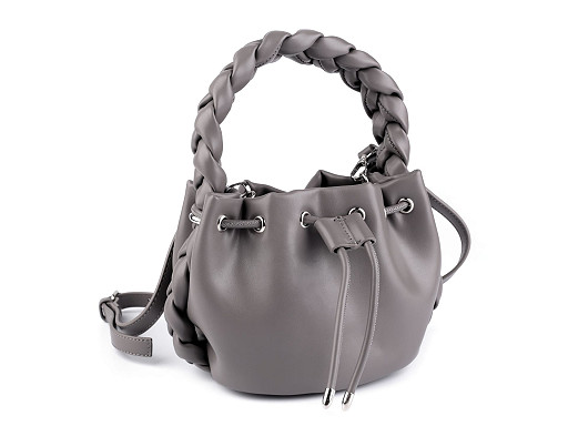 Sac à main avec poignée tressée, 22 x 16 cm