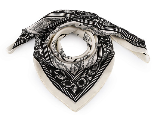 Satin scarf 70x70 cm Satin scarf 70x70 cm