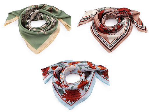 Chusta satynowa 70x70 cm