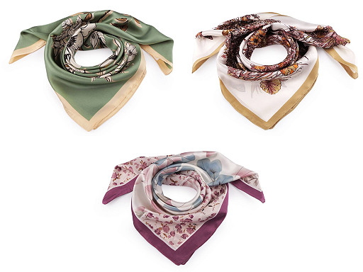 Pañuelo de raso 70 x 70 cm