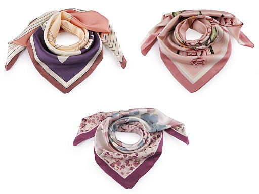 Chusta satynowa 70x70 cm