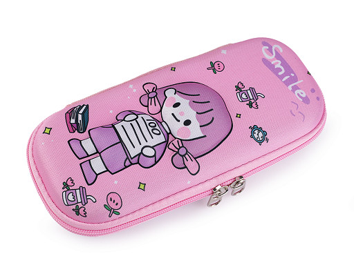 3D-Etui/Federmäppchen für Mädchen, 23 x 10 cm