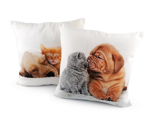 Funda de almohada de doble cara 44x44 cm