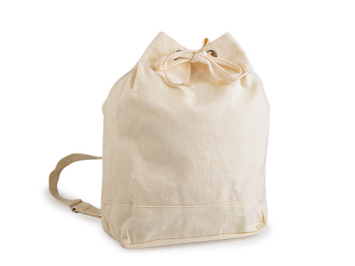 Bavlnený batoh sťahovací na domaľovanie 38x38 cm