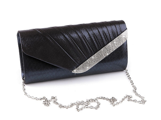 Clutch/Abendtasche mit geschliffenen Steinchen