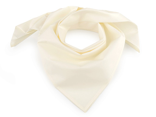 Bavlnená šatka jednofarebná 70x70 cm