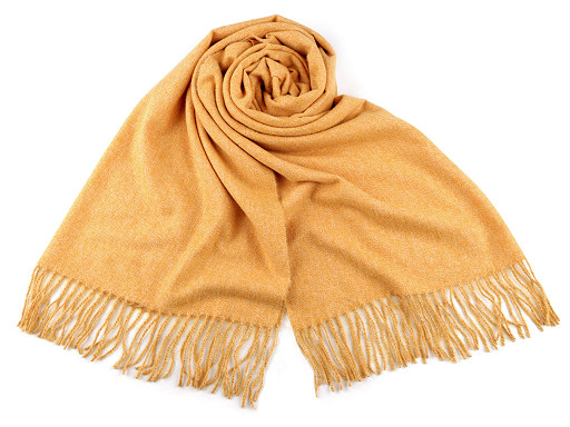 Chusta / szal / pled z frędzelkami 70x190 cm Chusta / szal / pled z frędzelkami 70x190 cm