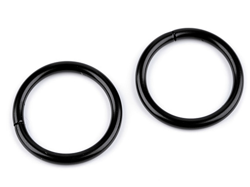 25 Kunststoff D-Ringe 30mm Halbringe D-Ring Kunststoffhalbring 