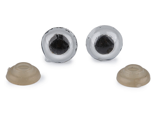 Oči s pojistkou Ø10 mm 2. jakost