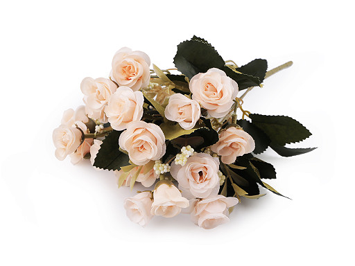 Artificial mini rose bouquet