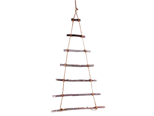 Weihnachtsbaum aus Holz zum Aufhängen
