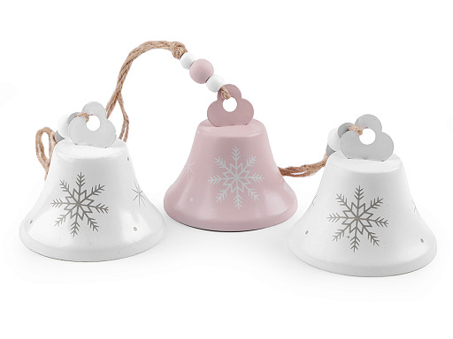 Bell with Snowflakes Ø80 mm