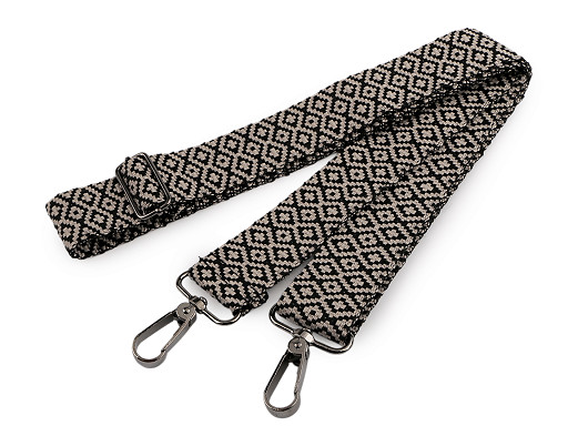 Curea textila pentru geanta cu carabinie latime 3,8 cm