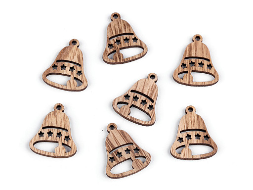 Fa pehely, csillag, harang