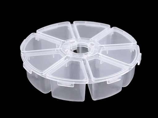 Caja de plástico/organizador Ø10 cm