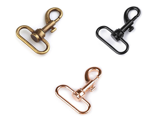 Metal Snap Swivel Hook / Carabiner,, 38 mm