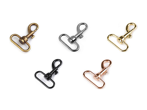 Metal Snap Swivel Hook / Carabiner,, 38 mm