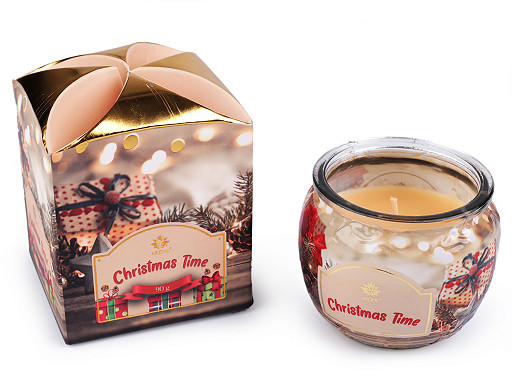 Bougie parfumée dans un verre, 90 g Bougie parfumée dans un verre, 90 g