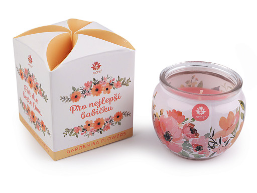 Scented Candle in Glass Jar 90 g
