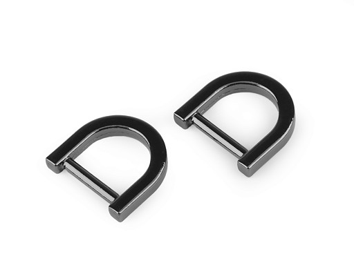 Anillo en D para bolsos, ancho 15 mm