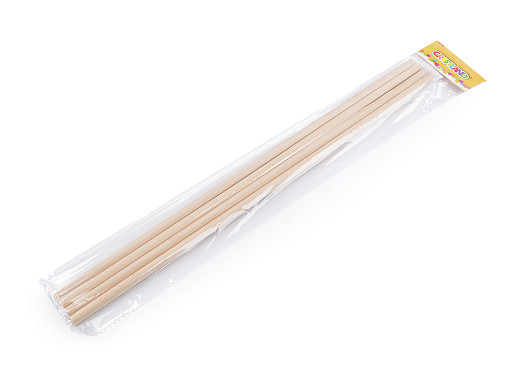 Cheville/Bâtonnet en bois pour macramé, 40 cm