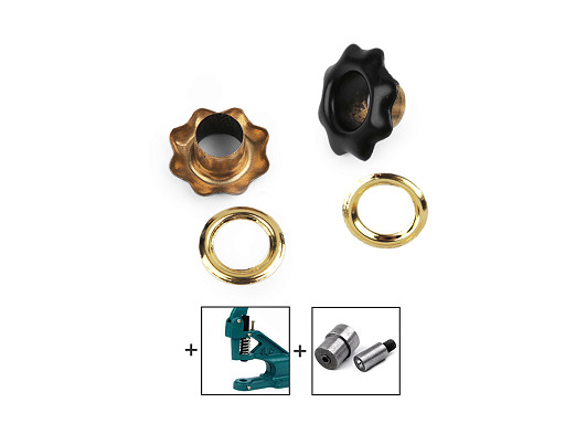 Ocheti floare  interior Ø5 mm / exterior Ø11 mm 