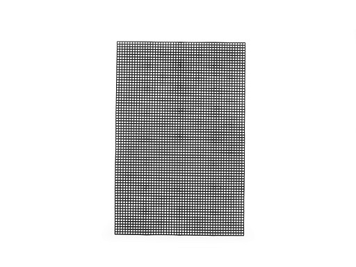 Kanava/Gitter zum Sticken aus Kunststoff, 20,2 x 30,4 cm
