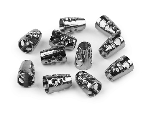 Końcówka metalowa do sznurka Ø5 mm / ozdoba